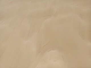 Close up of the sand dunes at the landscape protection area 