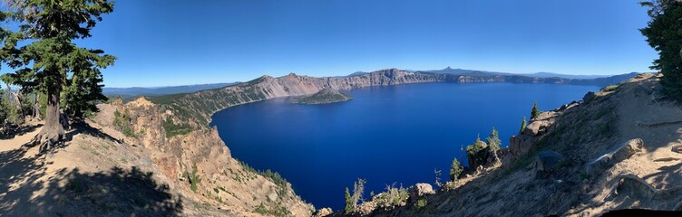 Naklejka na ściany i meble Crater Lake Oregon
