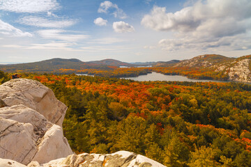 Killarney Mountain Fall Colours Sky Clouds 1