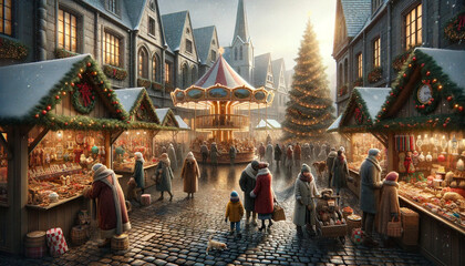 European Christmas Market Magic