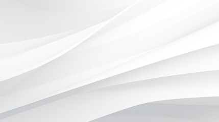 Illustration of an abstract white background with smooth lines