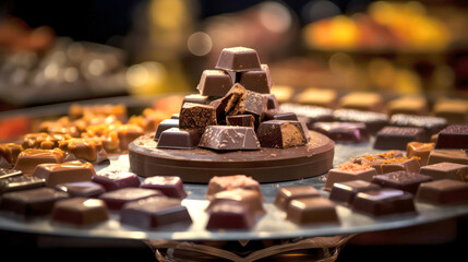 Decadent chocolate variety for sweet food connoisseurs