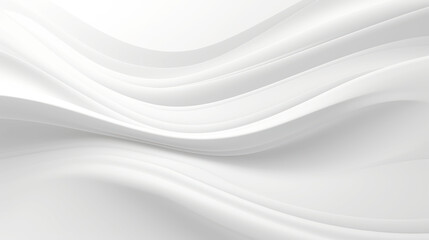 Illustration of an abstract white background with smooth lines