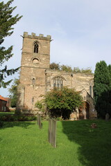 Fototapeta na wymiar Holy Trinity Church, Lambley, Nottinghamshire.