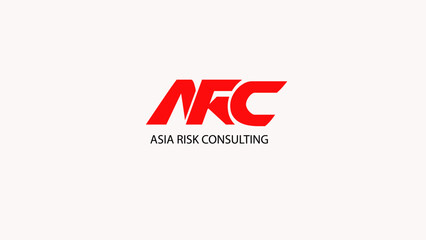 Obraz premium ARC LOGO,ASIA LOGO,RED LOGO,RISK LOGO.LETTER LOGO