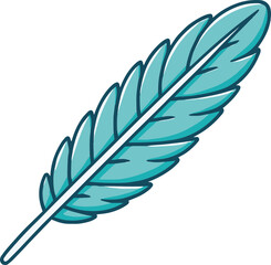 vector feather svg icon illustration