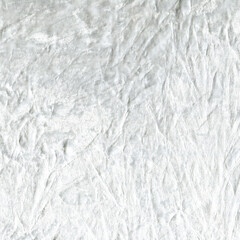 White color textile texture coarse crumpled velvet fabric, fabric macro shooting background