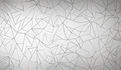 White Modern Bright stylish background, Astractive waves and scuffs, rhombus, fragments, glitter, crystals, texture, Generative AI