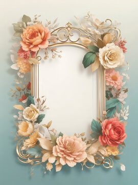 frame, wedding letter