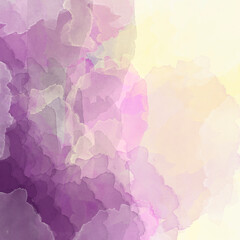 Background image in lilac and yellow tones.