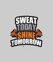 gym t-shirt design vector