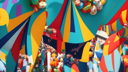 circus tent background