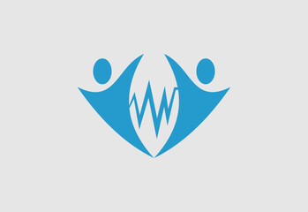 Abstract Human Symbols Set. Success, Celebration, Achievement - Activity-College education book with student cap icon - Vector Illustration, Graphic Design Editable  Design.