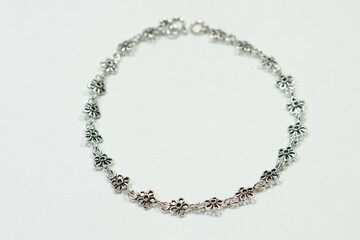 Beautiful luxury vintage handmade silver jewelry acessories, Craftsmanship silver product by silversmith

