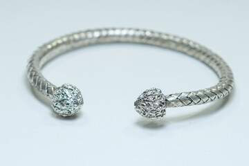 Beautiful luxury vintage handmade silver jewelry acessories, Craftsmanship silver product by silversmith

