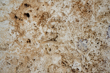 Element of old rough concrete wall as background or texture