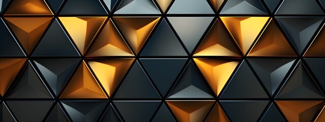 Abstract low poly triangles background, presentation template. Parametric Low poly triangle. 3d rendering