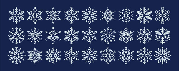 Geometric Snowflakes, Intricate Ice Crystals Formed By Natures Geometry, Showcase Symmetry And Beauty In Every Flake