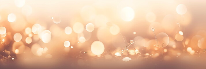 abstract gentle light beige background with a subtle bokeh effect. - obrazy, fototapety, plakaty