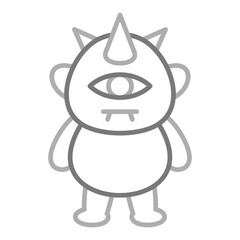 Cyclop Monster Icon