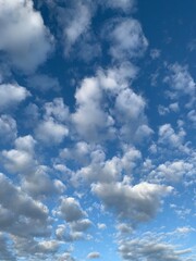 Obraz premium blue sky with clouds