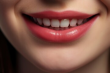 Fototapeta premium close up of lips