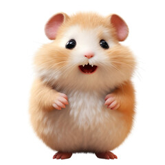 Adorable funny chubby cat, ai generative