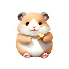 Adorable funny chubby cat, ai generative