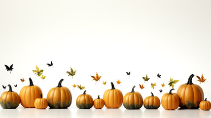 Experience the magic of a seasonal pumpkin patch with neatly arranged pumpkins, ideal for autumn decor and festive celebrations.
