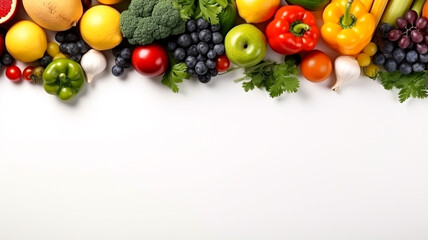 Showcase the colorful and fresh produce in this close-up shot, an effective tool for marketing presentations. Elevate your marketing materials with these enticing visuals.