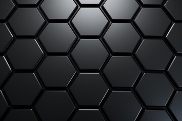 abstract high-tech background with close-up view of a hexagonal surface, ai tools generated image