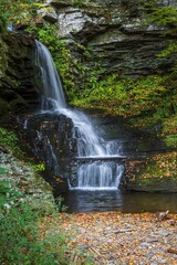 Bridal Veil Falls at Bushkill Falls, PA