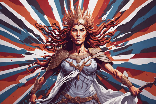 Boudicca the queen of iceni tribe