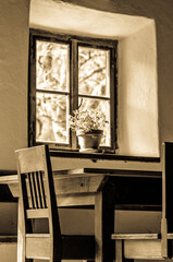 old wooden chair