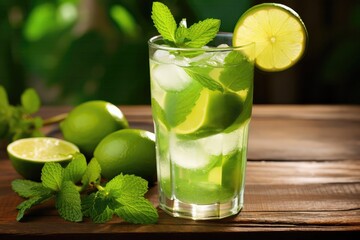 Refreshing Mojito Drink. Сoncept Beach Vacation, Tropical Cocktails, Summer Vibes, Cocktail Recipes, Poolside Relaxation