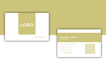 Simple Modern Business Card Design