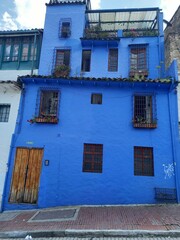 facade of a house in the old town