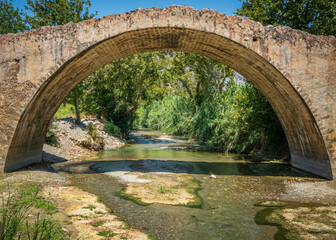 Fototapeta na wymiar Preveli Brücke, crete, Greek