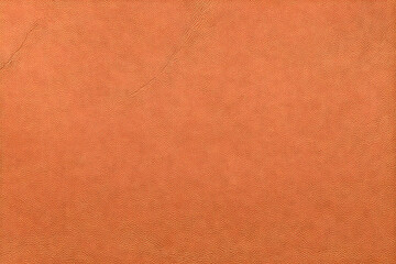 An expertly captured of a  vibrant, textured surface of orange leather