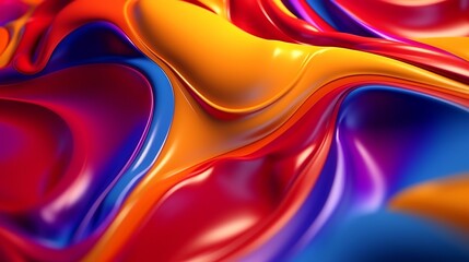 Fototapeta na wymiar abstract multicolored background from liquid soap close-up macro