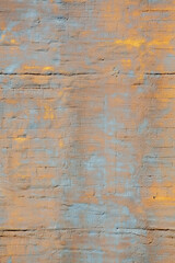 Stucco rough surface, the background of the grunge wall, . Bronze and cyan, vertical. Background or texture for design