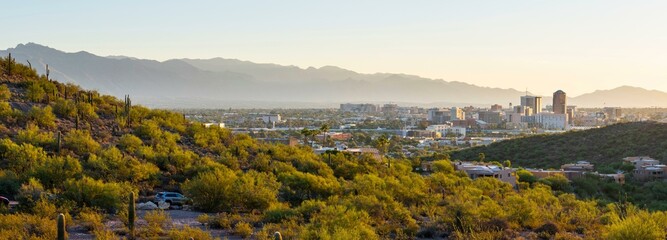 Aerial View of Tucson, Arizona: Captivating 4K Skyline