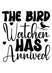 the bird watcher has arrived