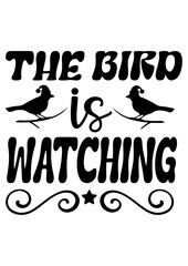 the bird is watching