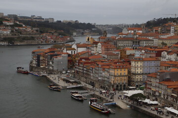 Fototapeta na wymiar Architecture in the town of Porto, Portugal