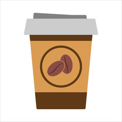 coffee bean icon vector design template
