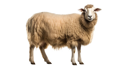 Naklejka premium sheep on transparent background