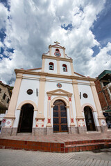 Fototapeta premium Heliconia, Antioquia - Colombia - July 30, 2023. Located in the department community, the municipality is a local administrative entity headed by a mayor