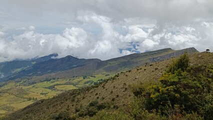 landscape with clouds