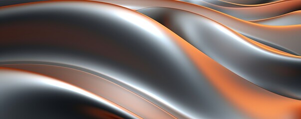 Naklejka premium abstract background of metal texture surface, Generative
